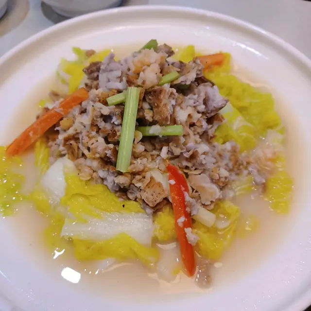 香芋蝦肉浸哇哇菜