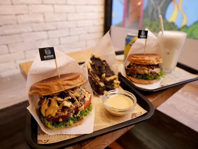 黑松露蘑菇安格斯牛漢堡