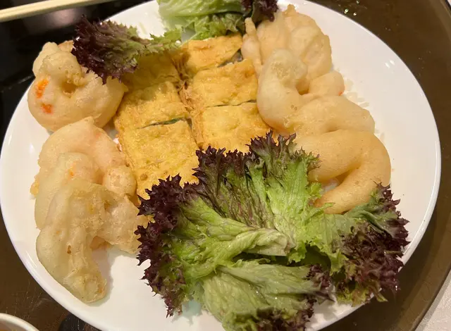 金沙鴨拼鳳尾蝦