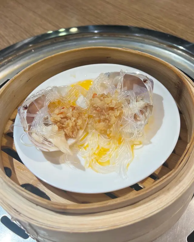 蒜蓉粉絲蒸北寄貝