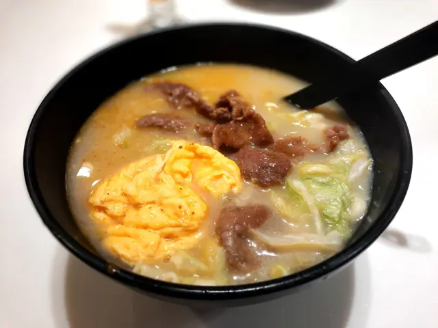 沙爹牛肉滑蛋通粉 