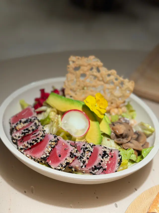 金鎗魚能量沙律(佐蘋果油醋汁)