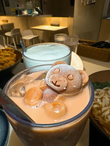 小熊珍珠奶茶