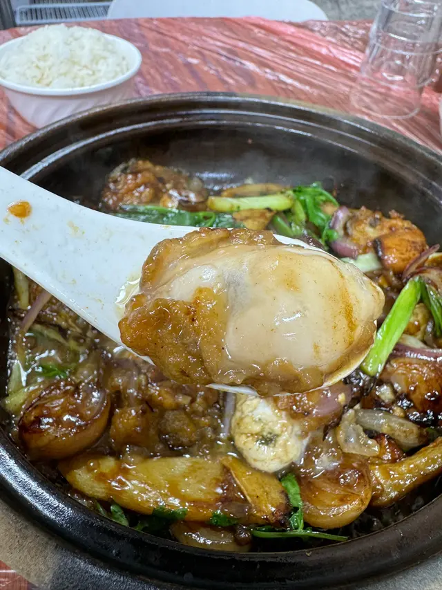 薑蔥台生蠔啫煲