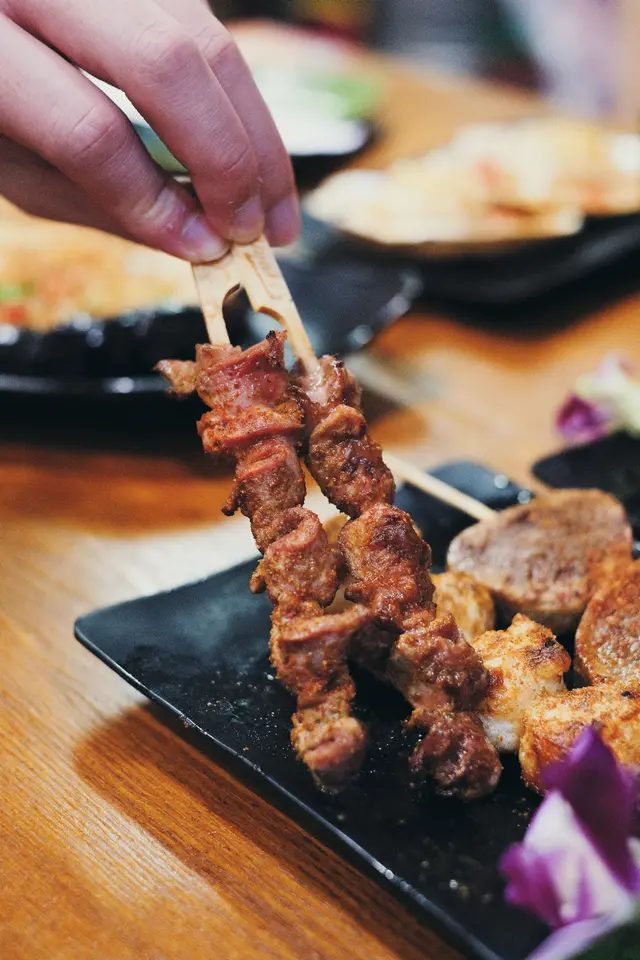 烤雞腎串 (2串)