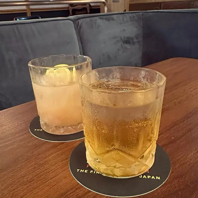 飲品方面有多款無糖茶或者唔同嘅梳打,+$88 仲可以包埋果酒、梅酒同燒酎任飲。