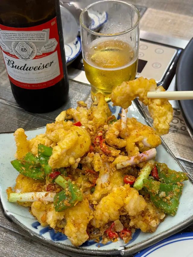 避風塘鮮魷
