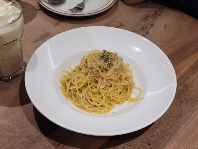 蒜香蟹肉意粉