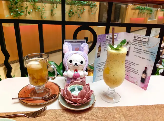 香芒椰汁冰 + 龍眼荔枝蜜