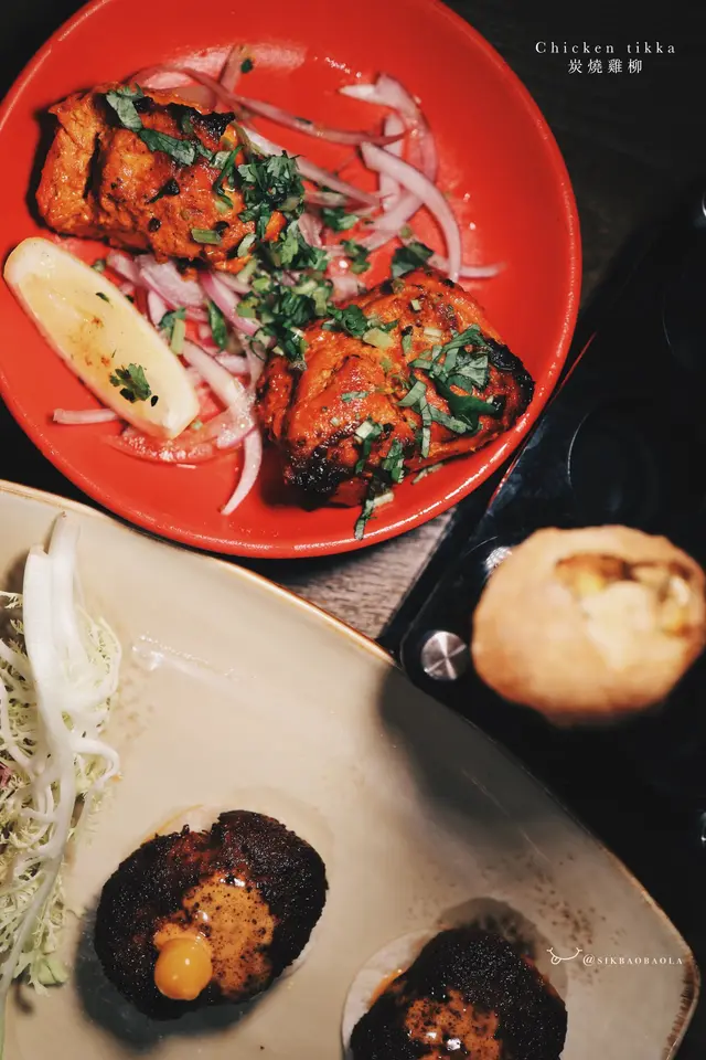 雞肉嫩滑多汁,帶香料風味