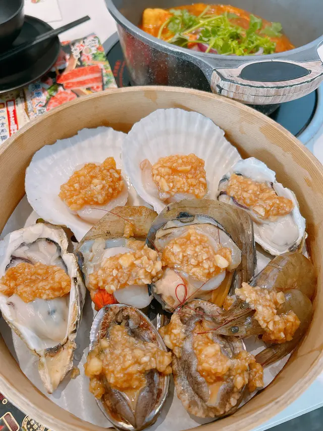 新鮮蒸海鮮