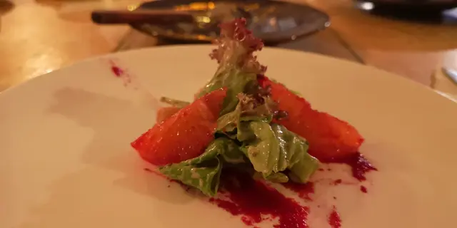 三文魚血橙沙律