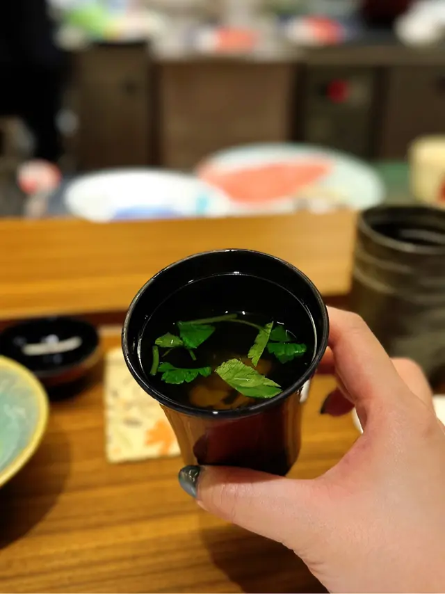 舞松茸菇清湯