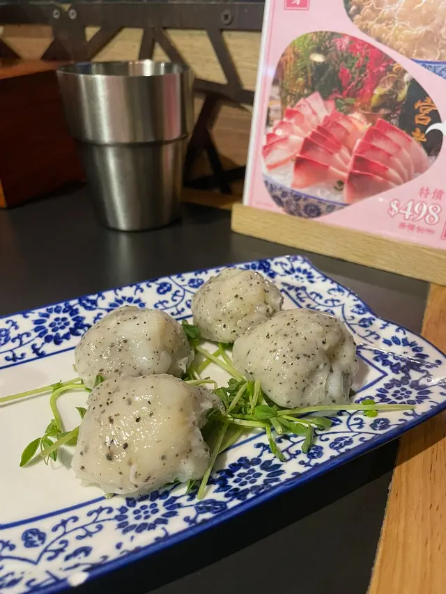 松露芝心墨魚丸