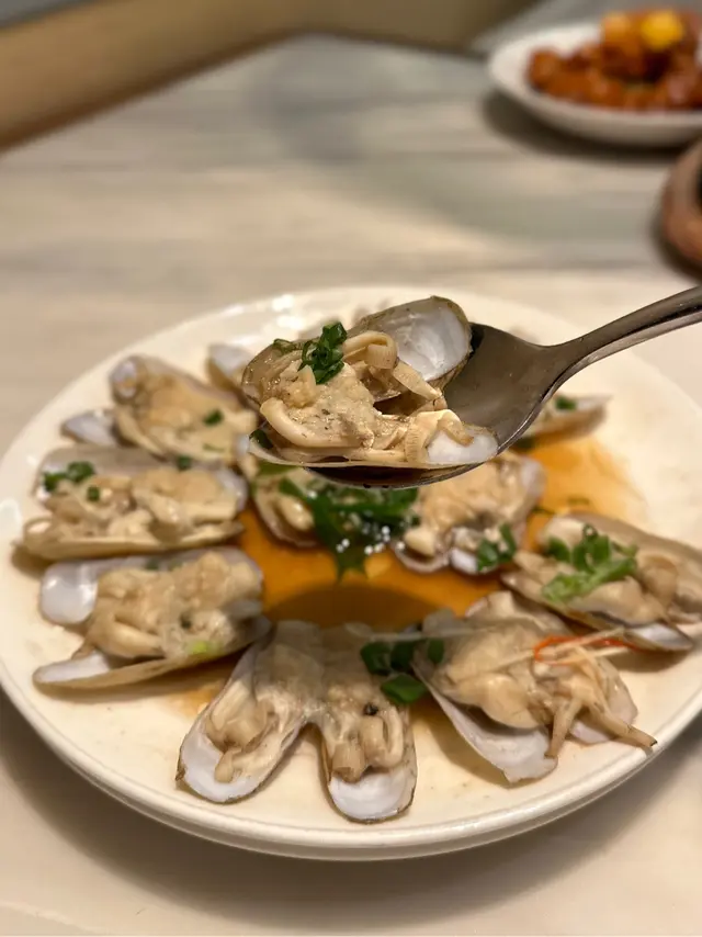 蒜蓉蒸海蟶