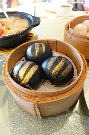 竹炭流沙包