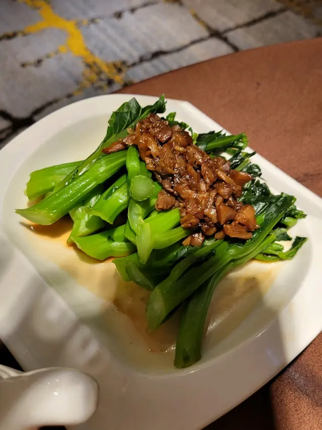 惠州梅菜蒸菜芯