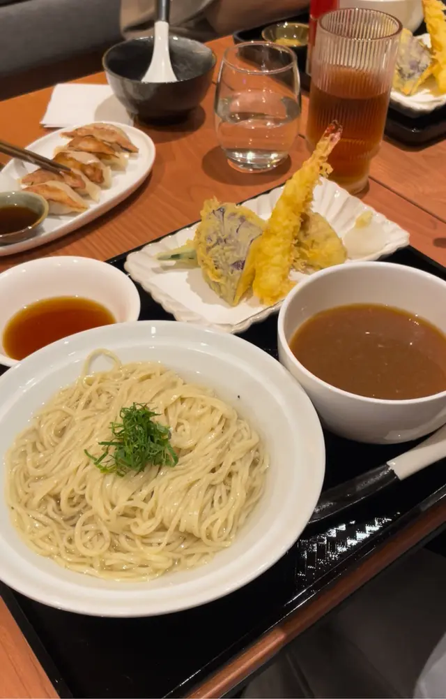 天婦羅盛盒冷麥麵