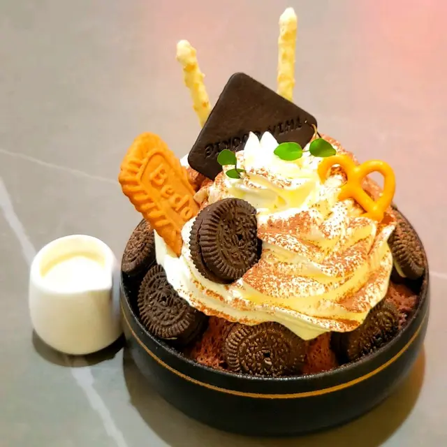 奧利給登頂雪山