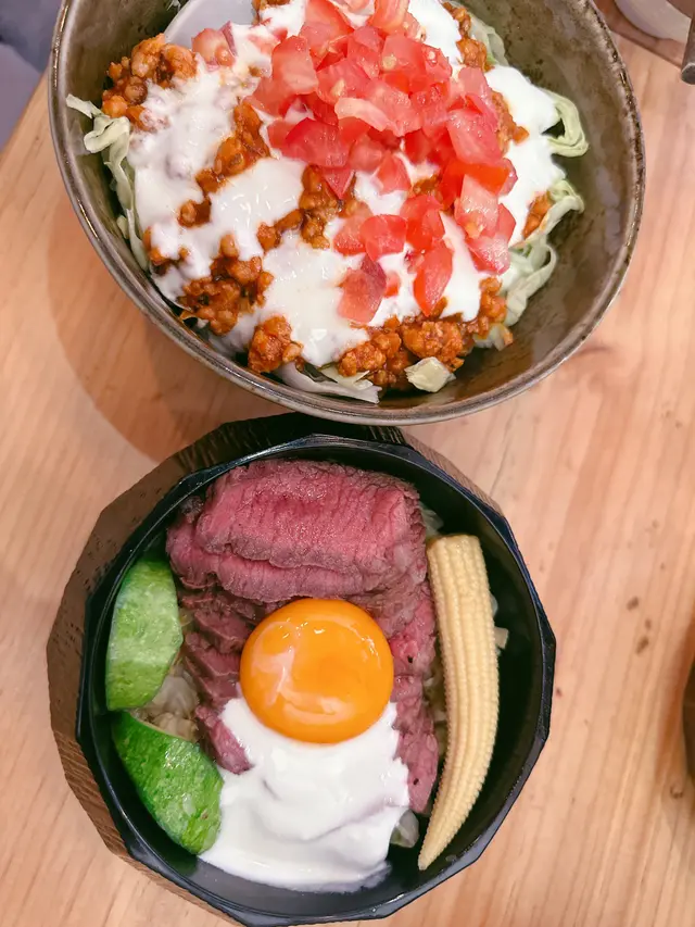 🍚慢煮安格斯牛肉丼 🍚沖繩豬肉塔可飯