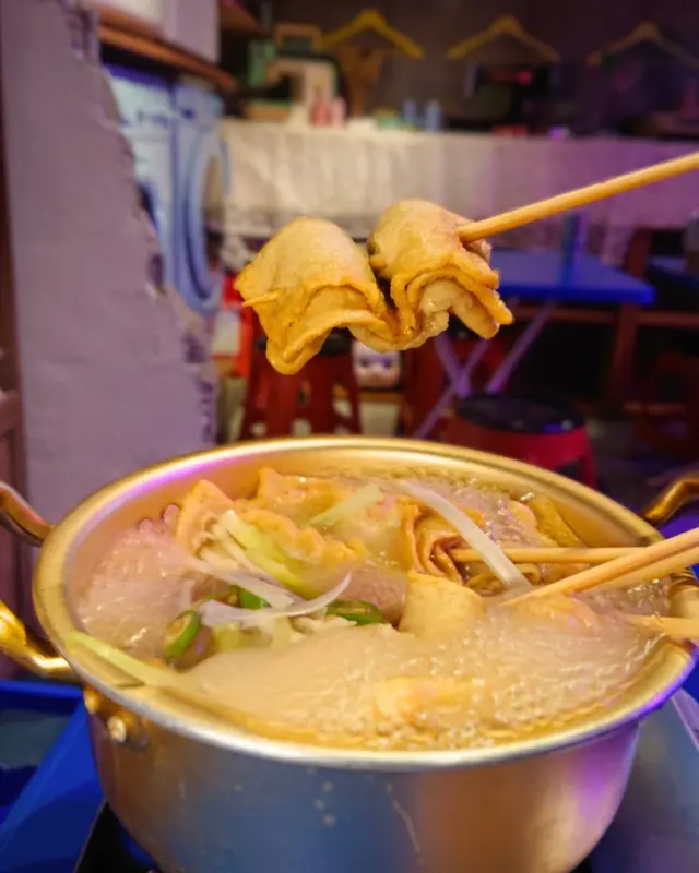 街頭魚糕串串