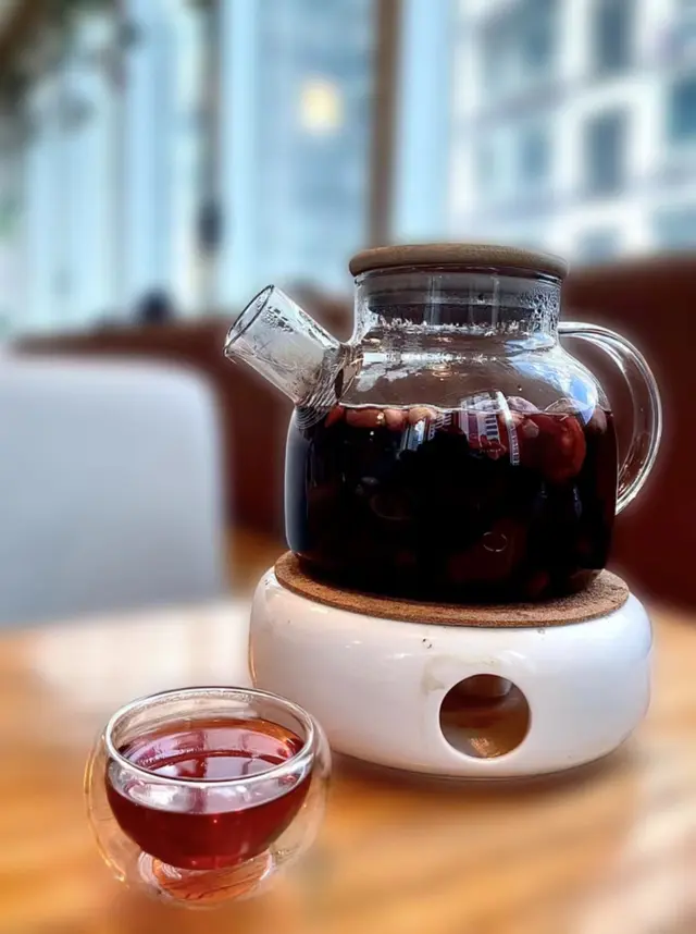 玫瑰洛神花茶