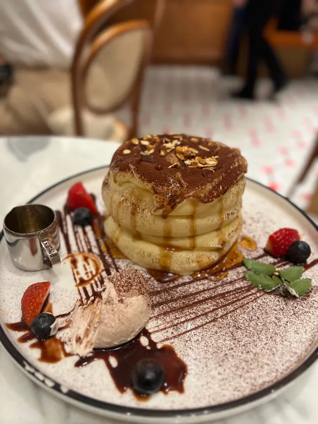 Tiramisu pancake