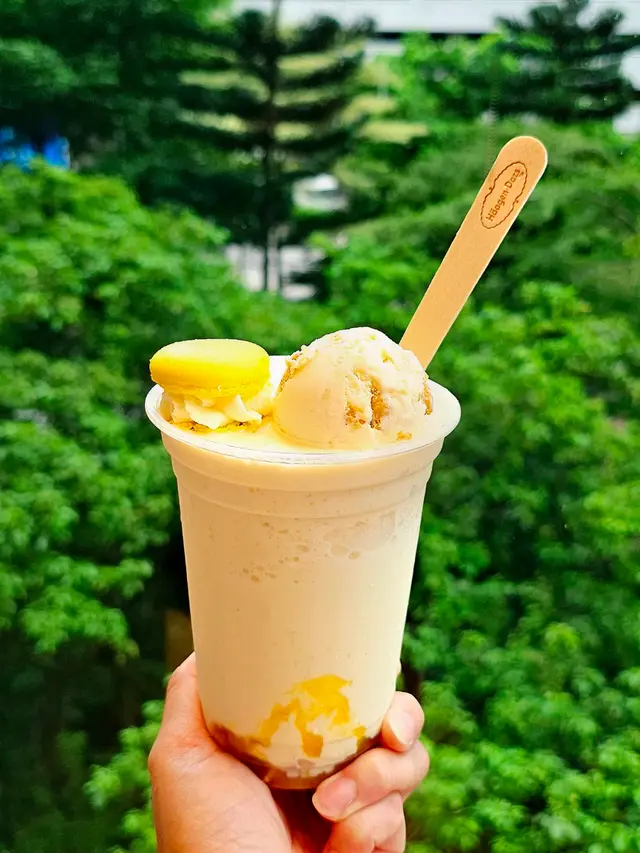 柚子誘惑馬卡龍雪糕特飲