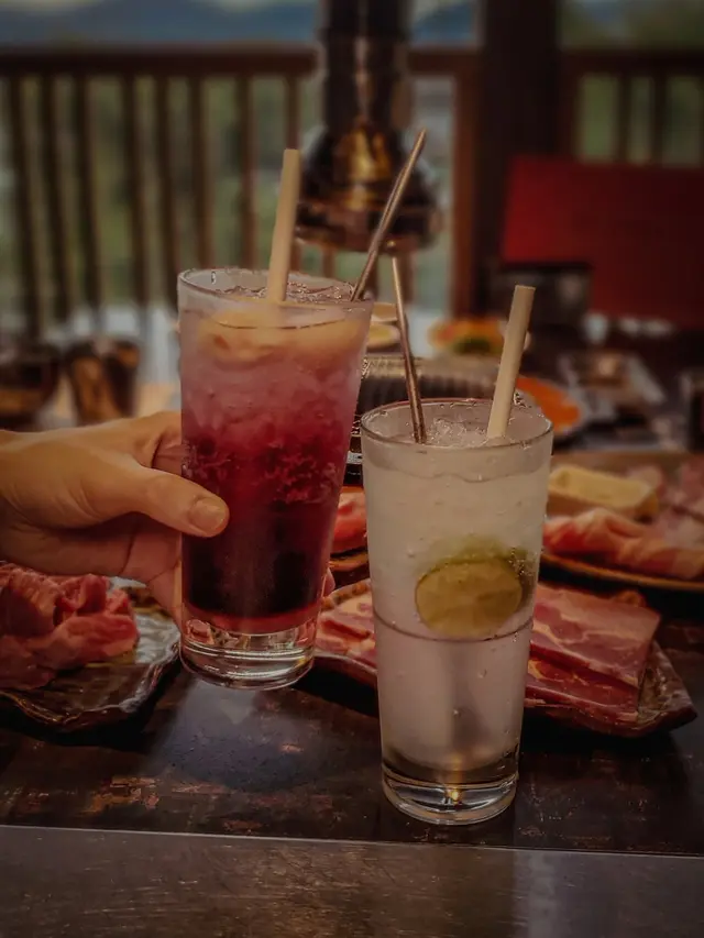 荔枝梳打、青檸梳打