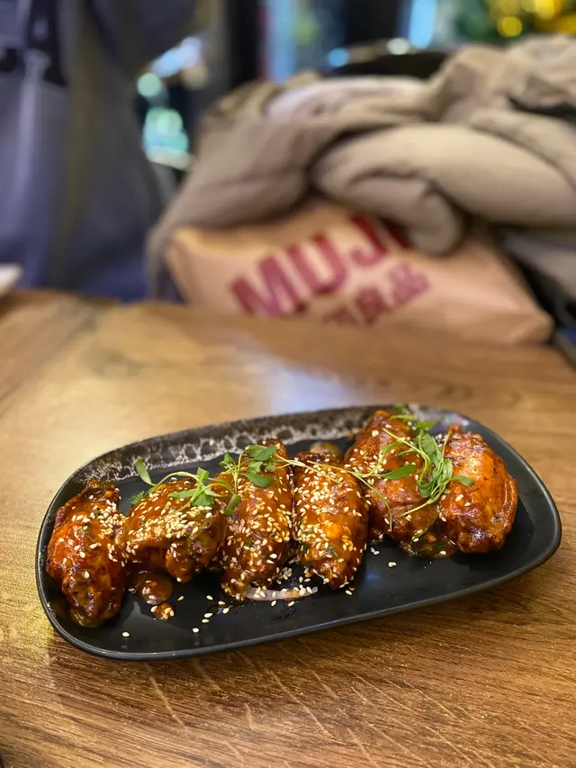 秘魯辣椒蜜糖雞翼