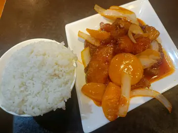京都蜜桃猪扒(晚餐)