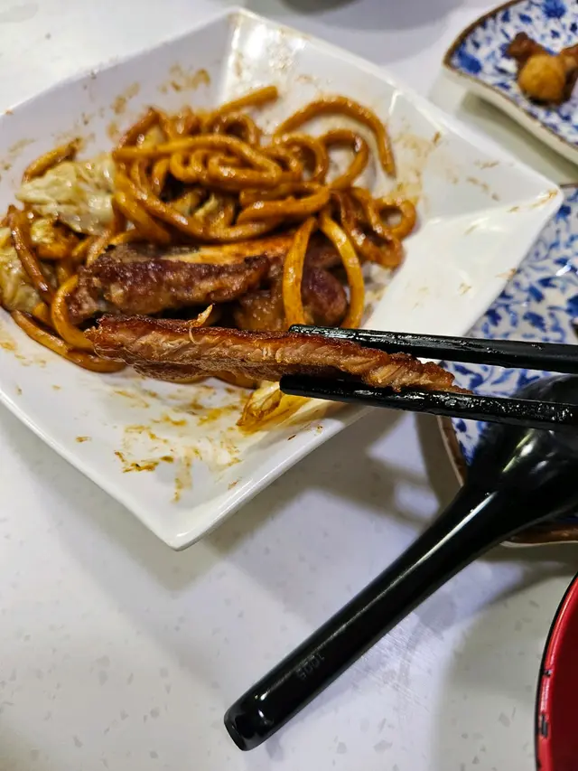 豬扒上海粗炒