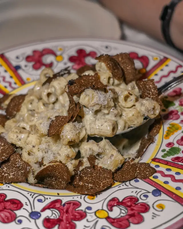 Cheese Wheel Al Tartufo