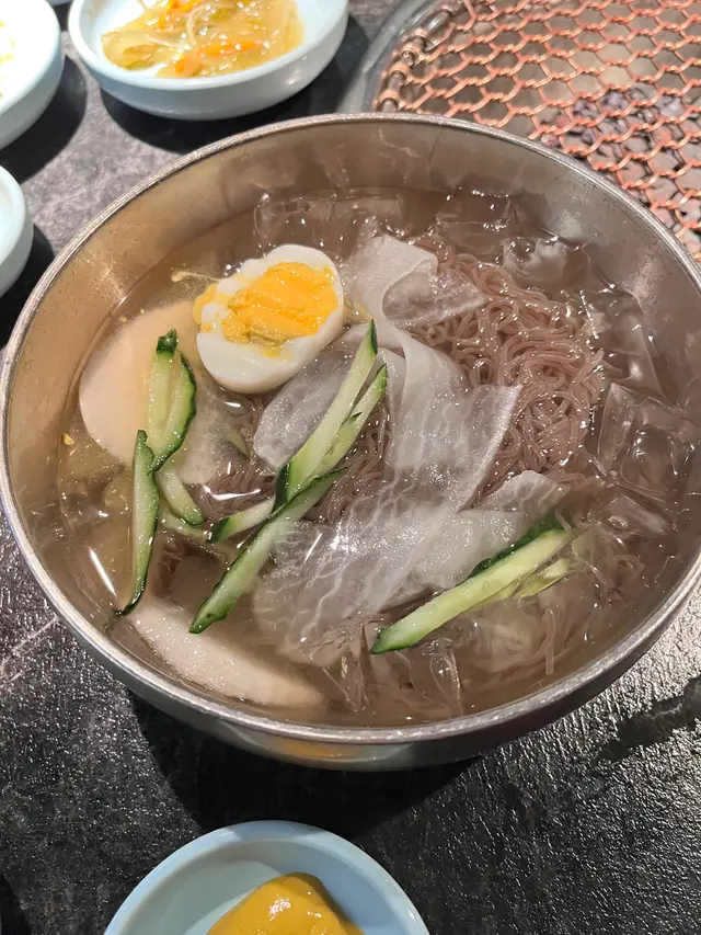 雪梨水冷麵