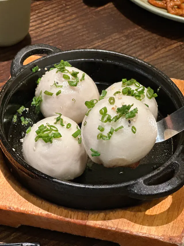 鐵板灌湯生煎包