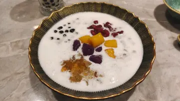 芋泥芋圆鲜牛奶