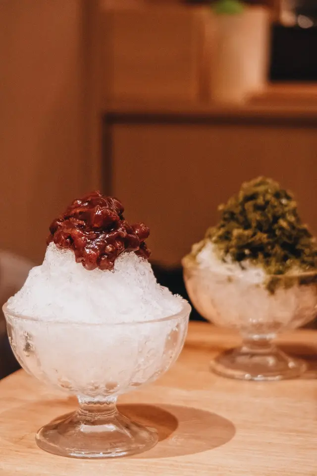 日式雪花刨冰甜品