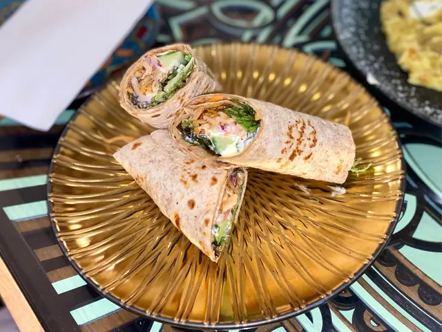 土耳其烤雞肉卷