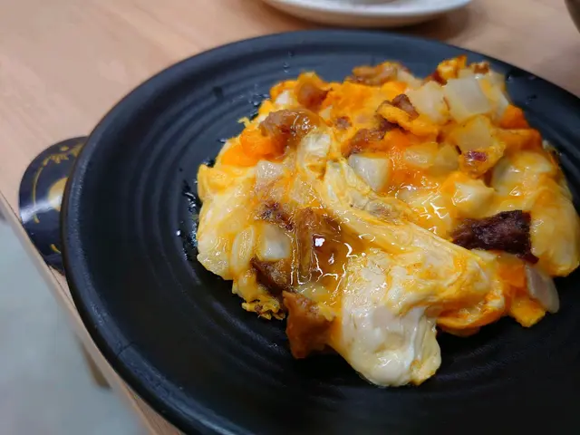 洋蔥咸牛肉炒蛋