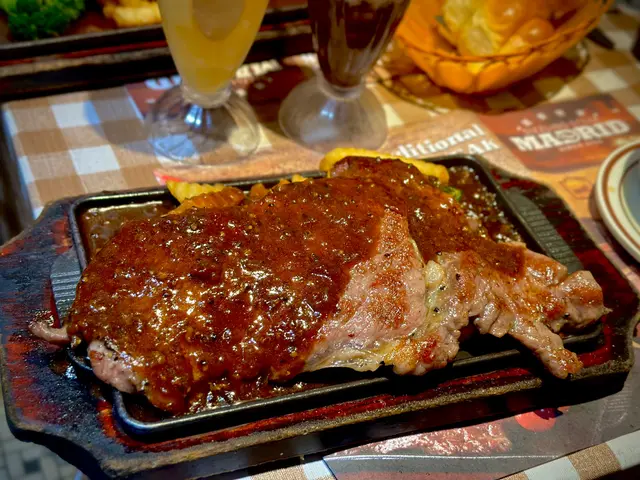 鐵板肉眼牛扒