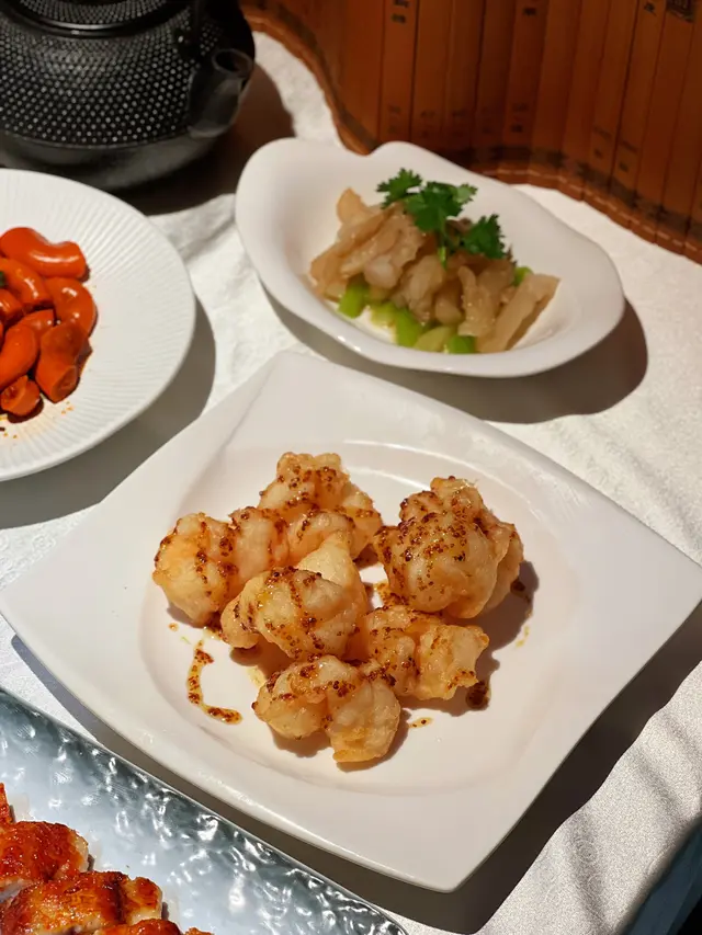 法式蜂蜜芥末蝦球