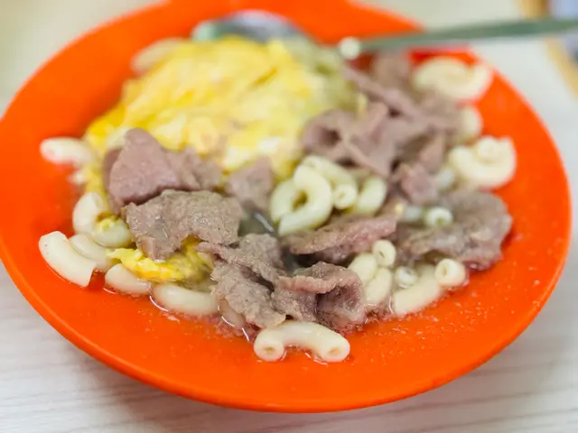 薑絲鮮牛肉通粉