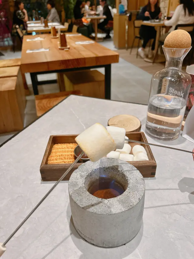 營火朱古力棉花糖夾餅