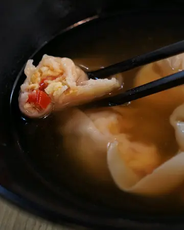 蕃茄蛋素餃