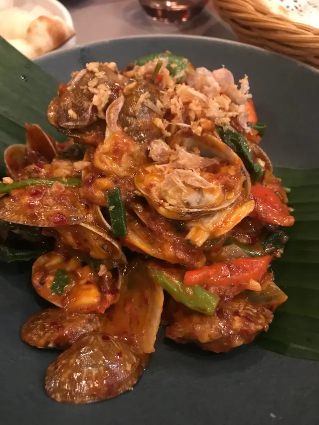 泰式辣椒膏炒蜆