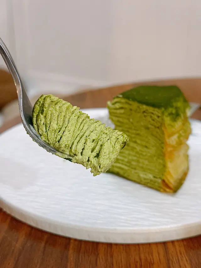 日式抹茶千層蛋糕