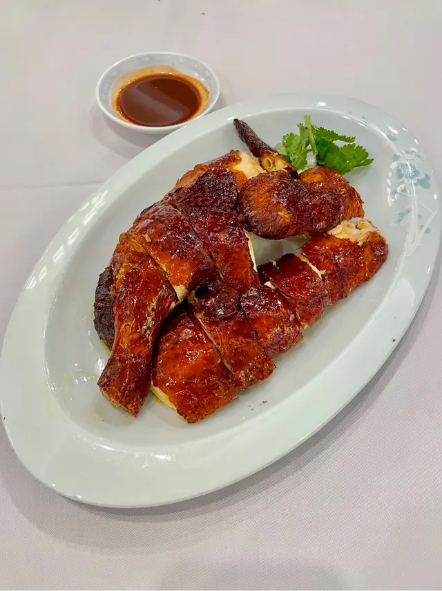 金牌脆皮燒雞半隻