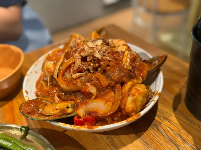 峇里堂參峇醬炒海鮮