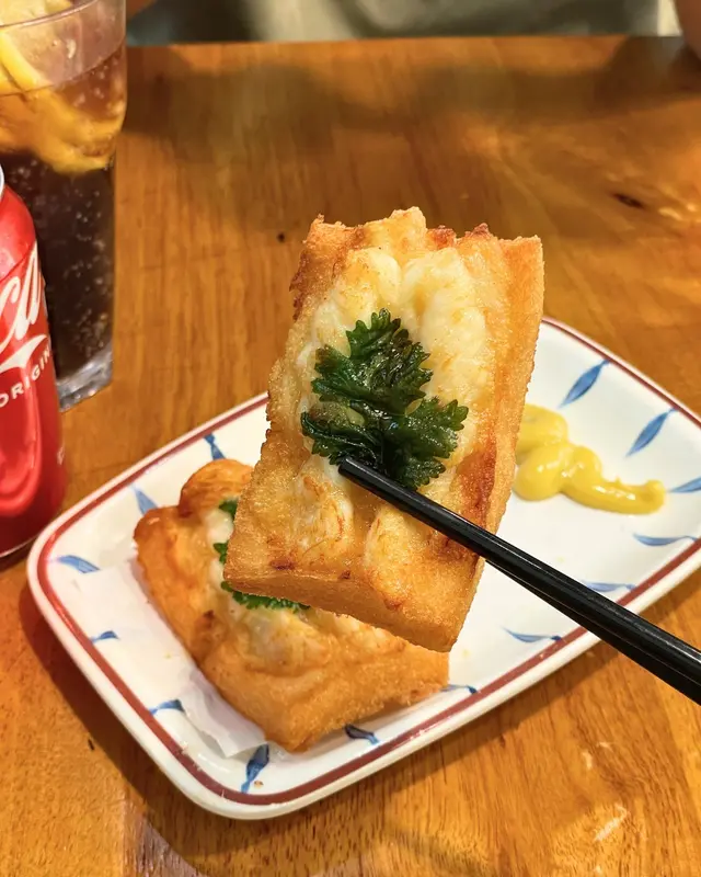 自家製手作蝦多士
