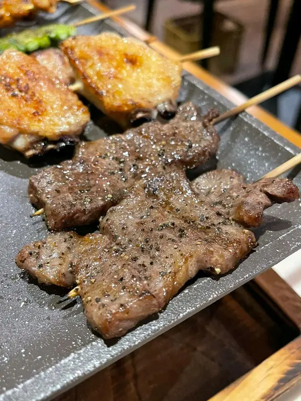 鹽燒燒A4官崎和牛 + 鹽燒和牛牛小排